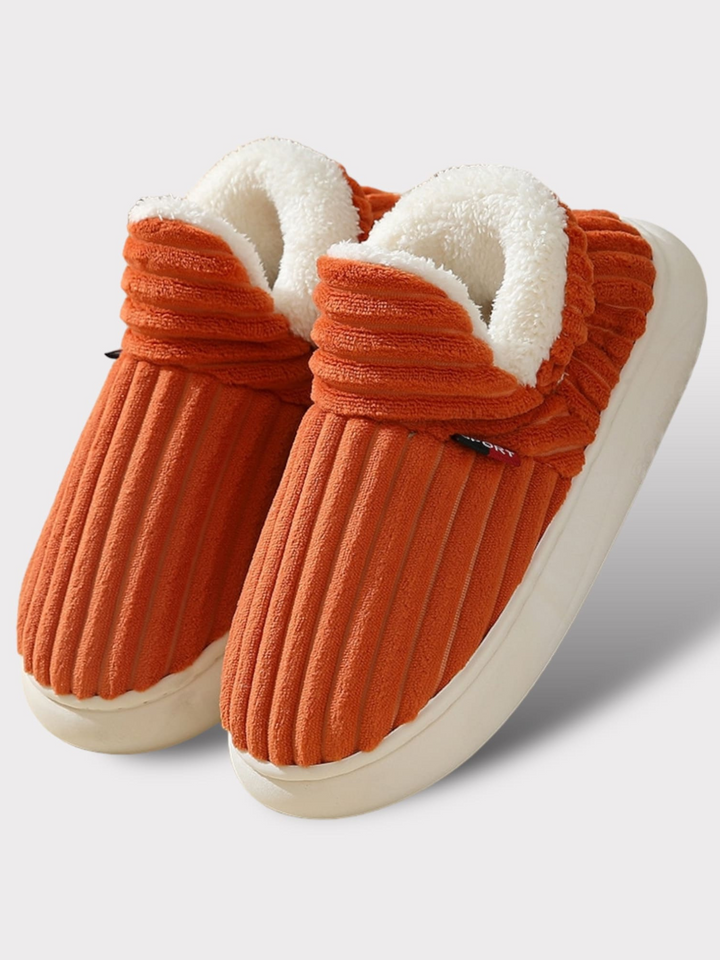 Lune London | Warm Slippers for Women - Non-Slip Thick Sole