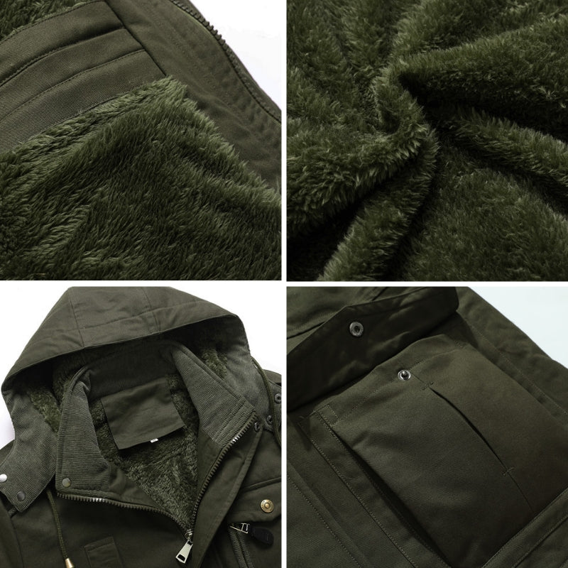 Lune London | Tactical Cotton Blend Jacket - Durable Warm Outdoor Jacket
