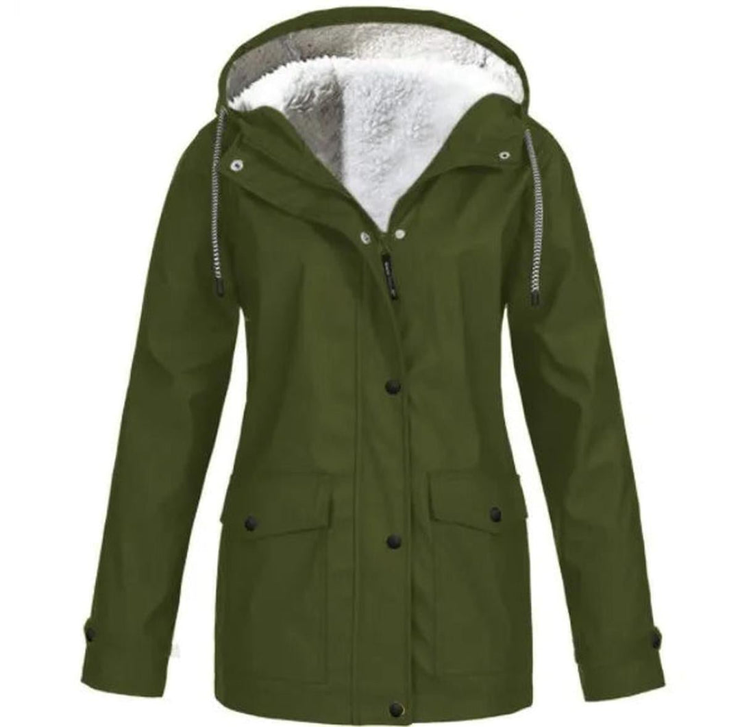 Lune London | Outdoor fleece jacket with hood - Women's jacket