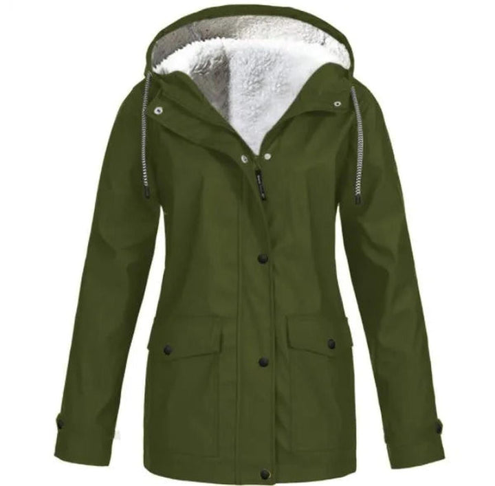 Lune London | Outdoor fleece jacket with hood - Women's jacket