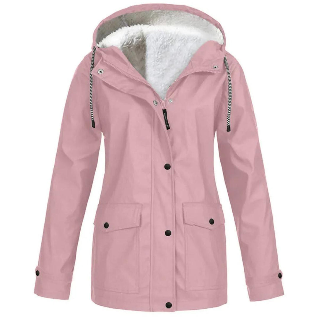 Lune London | Outdoor fleece jacket with hood - Women's jacket