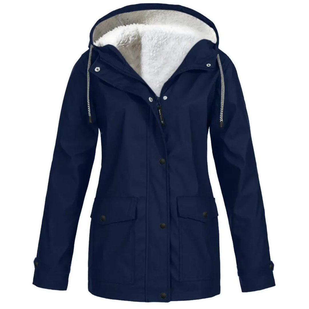 Lune London | Outdoor fleece jacket with hood - Women's jacket