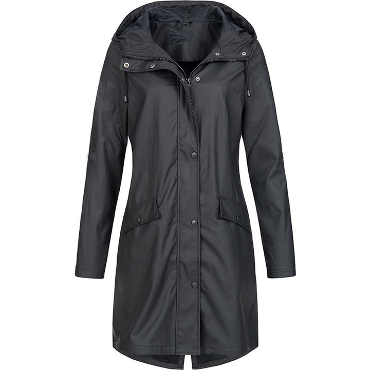 Lune London | Veste de pluie femme - Veste à capuche stylée