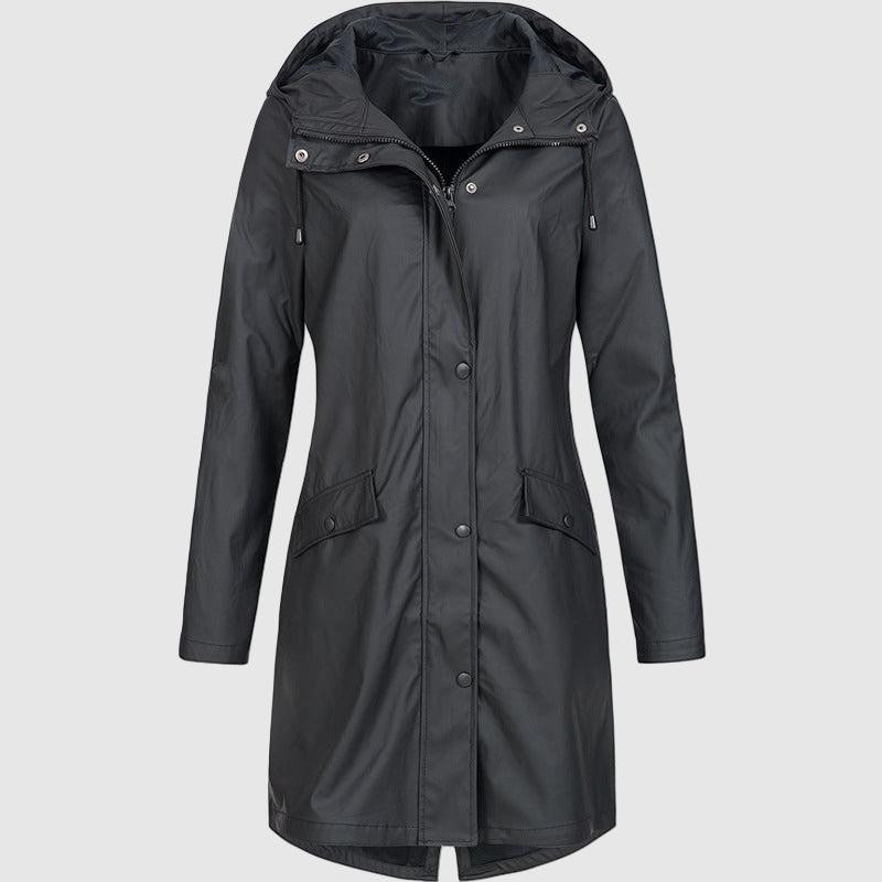 Lune London | Veste de pluie femme - Veste à capuche stylée