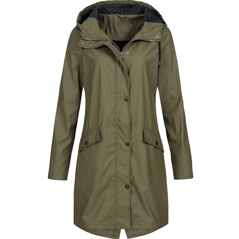 Lune London | Veste de pluie femme - Veste à capuche stylée