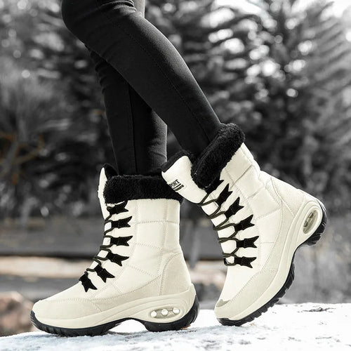 Lune London | Waterproof Ankle-High Snow Boots for Women – Cozy & Stylish