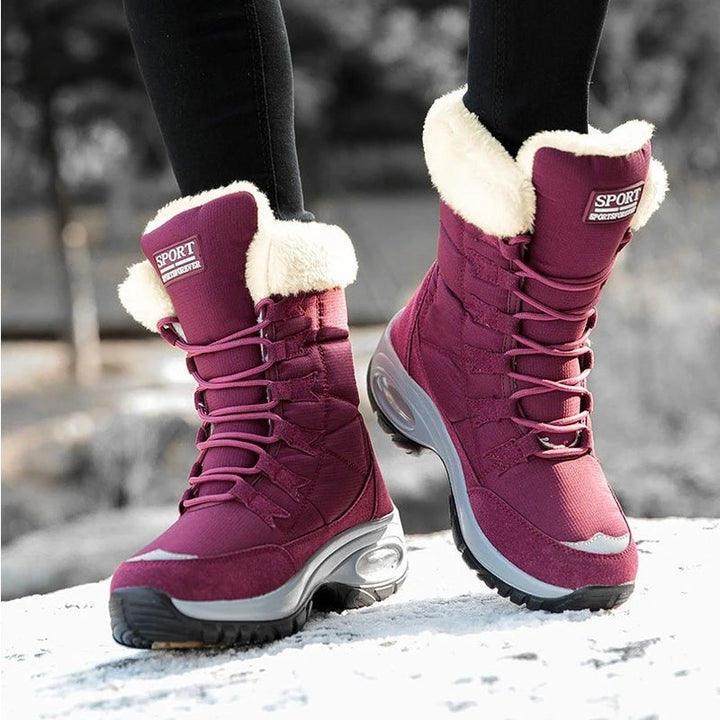 Lune London | Waterproof Ankle-High Snow Boots for Women – Cozy & Stylish