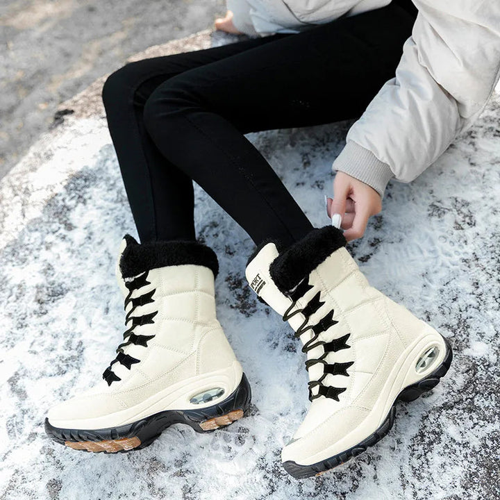 Lune London | Waterproof Ankle-High Snow Boots for Women Cozy & Stylish