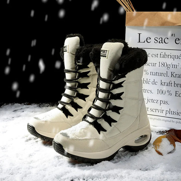 Lune London | Waterproof Ankle-High Snow Boots for Women Cozy & Stylish