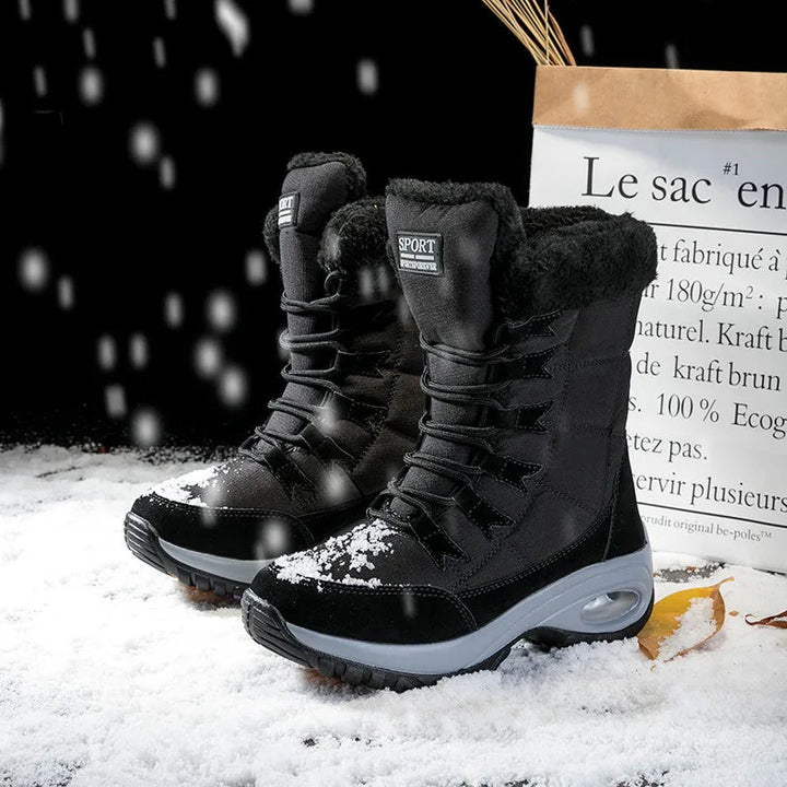 Lune London | Waterproof Ankle-High Snow Boots for Women – Cozy & Stylish