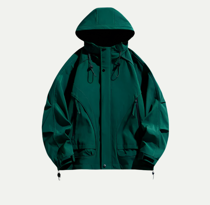 Lune London | Waterproof jacket for men - Lightweight with adjustable hood