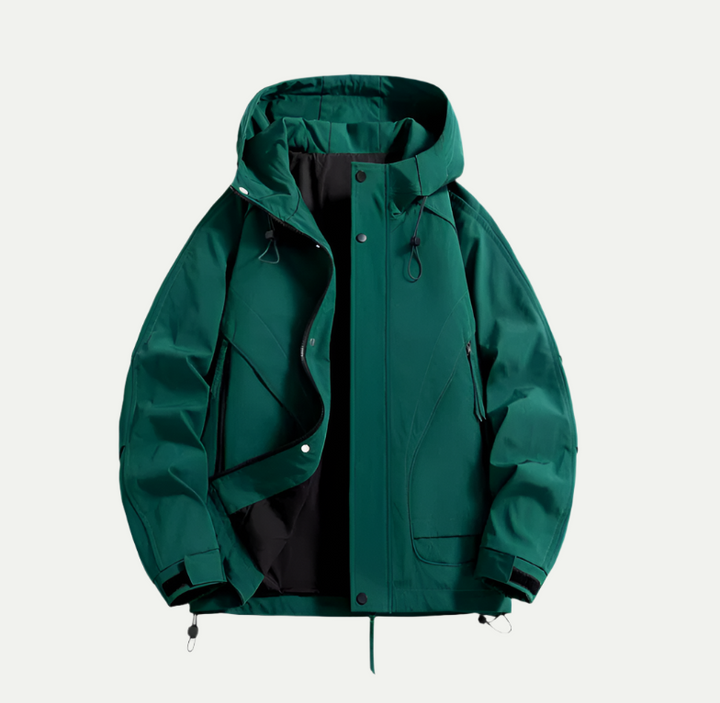 Lune London | Waterproof jacket for men - Lightweight with adjustable hood