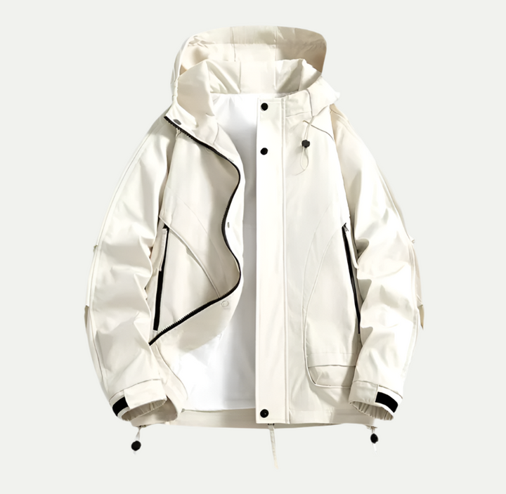 Lune London | Waterproof jacket for men - Lightweight with adjustable hood