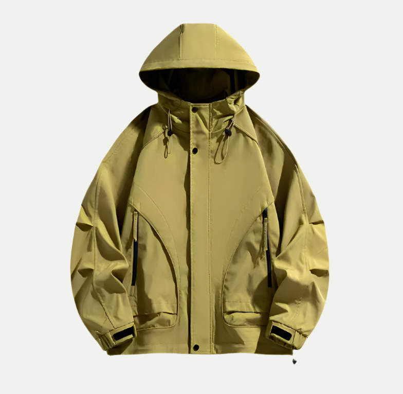 Lune London | Waterproof jacket for men - Lightweight with adjustable hood