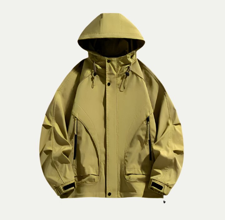 Lune London | Waterproof jacket for men - Lightweight with adjustable hood
