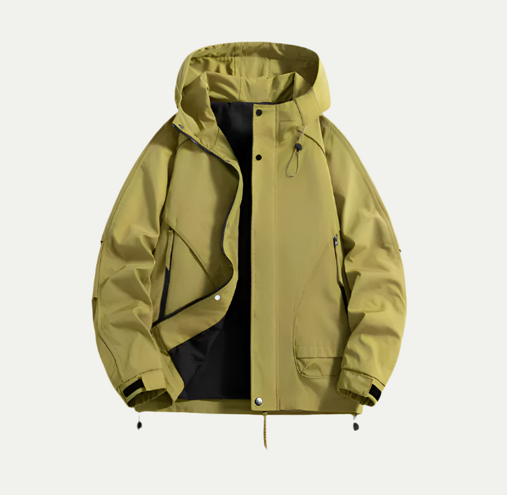 Lune London | Waterproof jacket for men - Lightweight with adjustable hood
