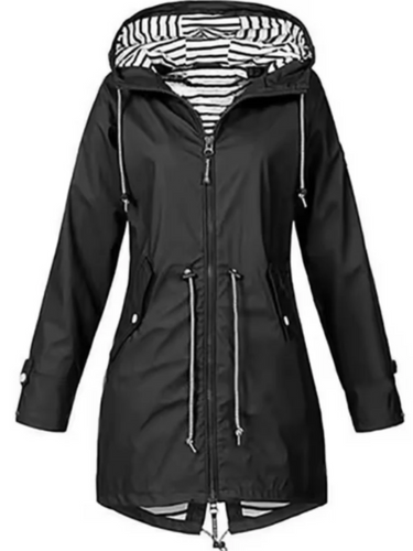 Lune London | Waterproof Jacket for Women - With Hood, Feminine Fit