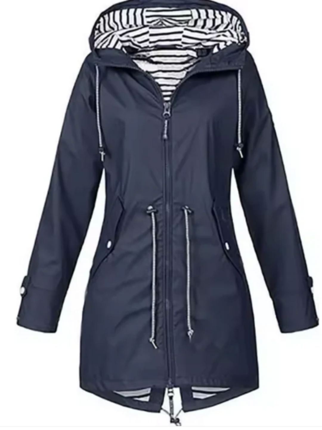 Lune London | Waterproof Jacket for Women - With Hood, Feminine Fit