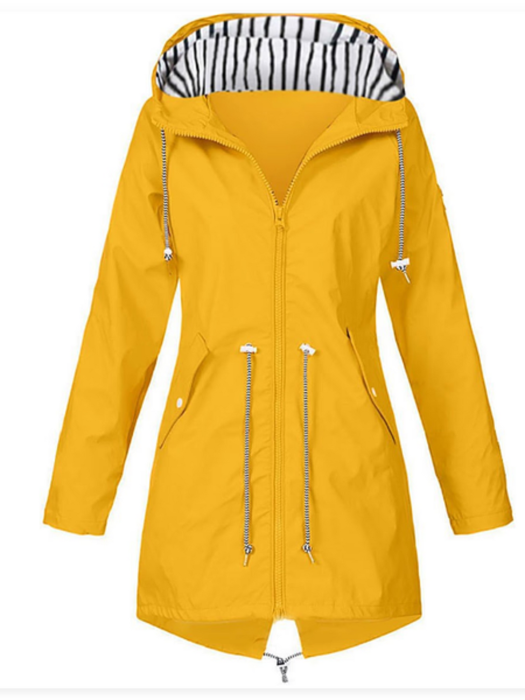 Lune London | Waterproof Jacket for Women - With Hood, Feminine Fit