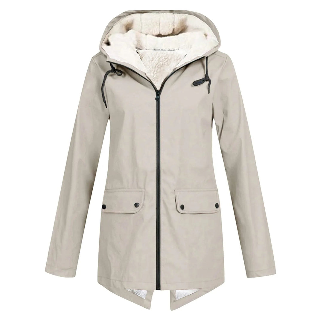 Lune London | Waterproof Rain Jacket for Women - With Hood, Functional Design