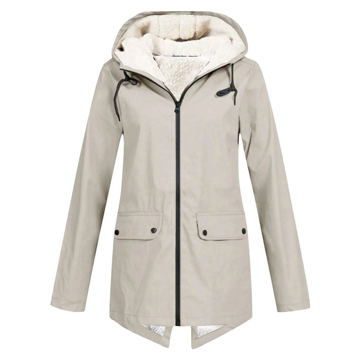 Lune London | Waterproof Rain Jacket for Women - With Hood, Functional Design