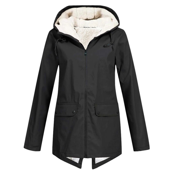 Lune London | Waterproof Rain Jacket for Women - With Hood, Functional Design