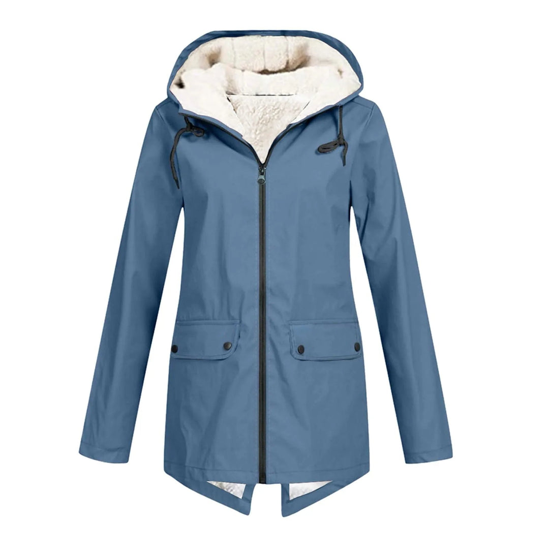 Lune London | Waterproof Rain Jacket for Women - With Hood, Functional Design