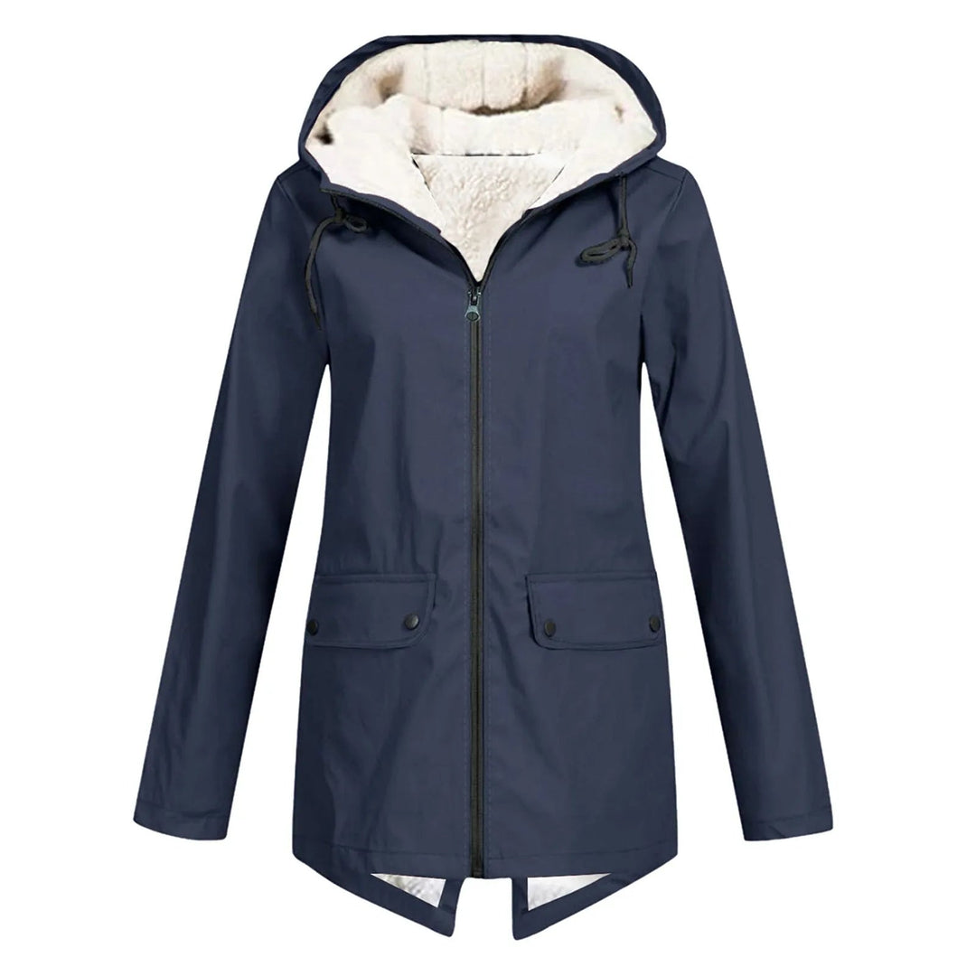 Lune London | Waterproof Rain Jacket for Women - With Hood, Functional Design