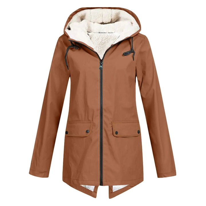 Lune London | Waterproof Rain Jacket for Women - With Hood, Functional Design