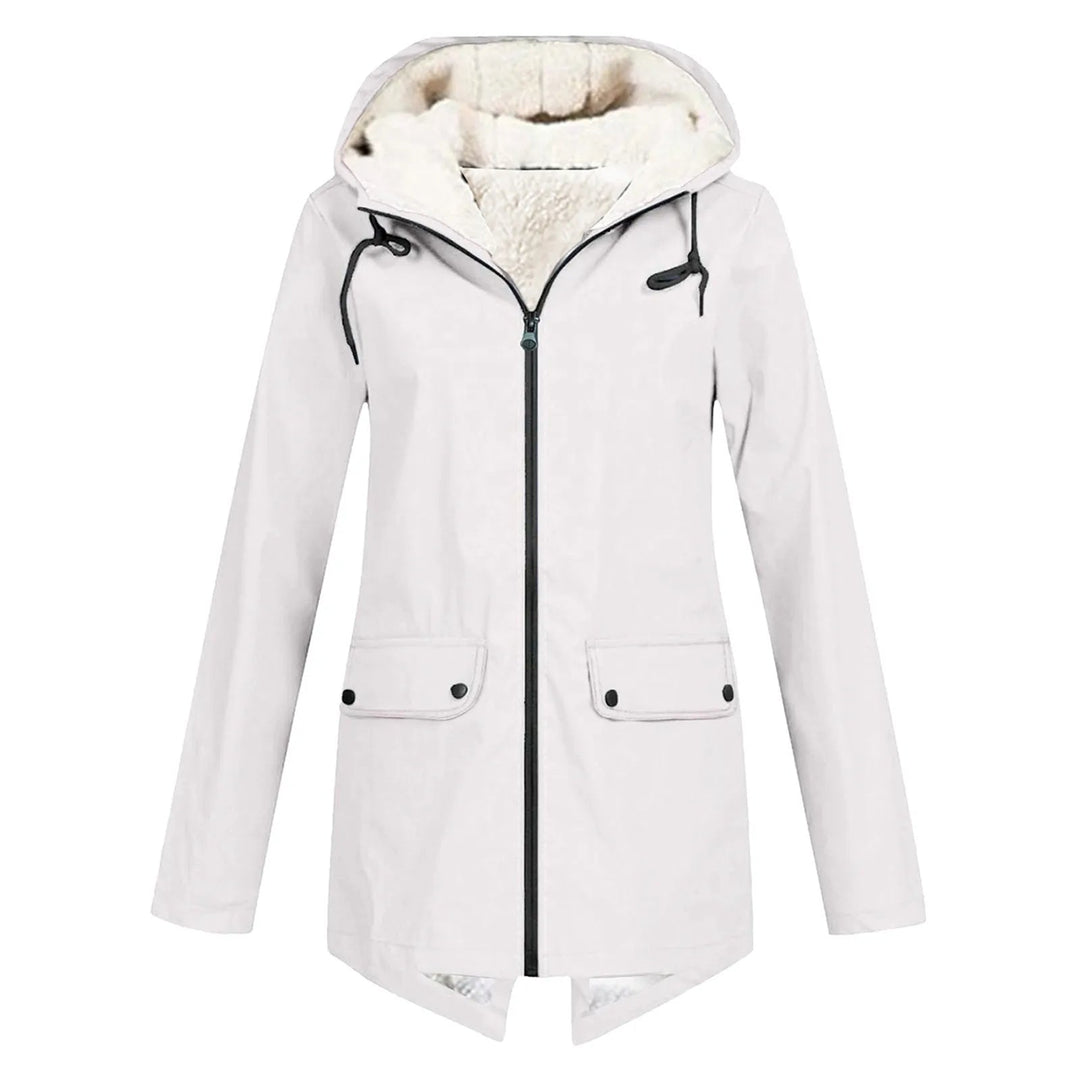 Lune London | Waterproof Rain Jacket for Women - With Hood, Functional Design