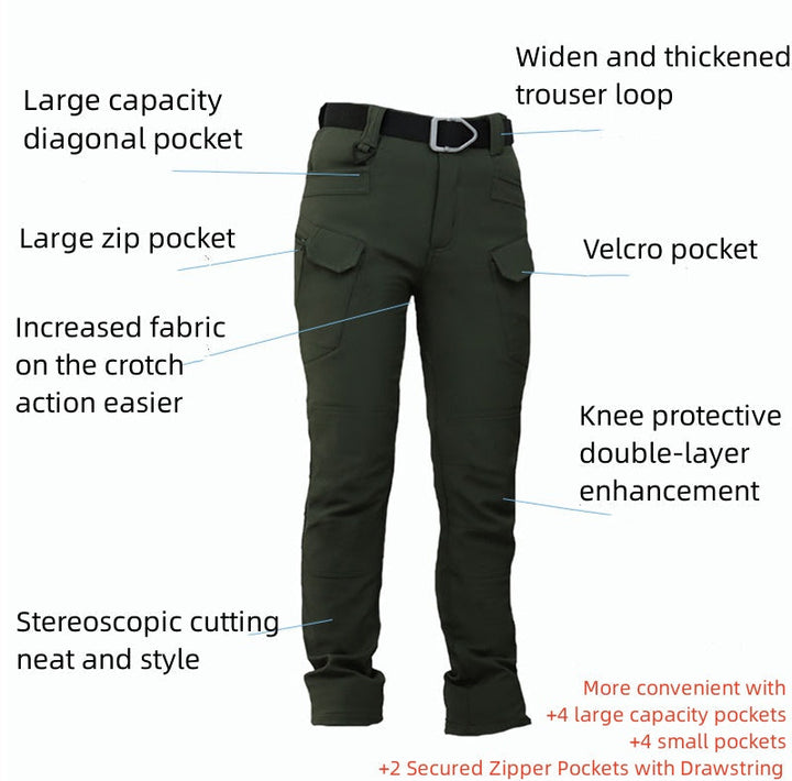 Lune London | Waterproof Softshell Winter Pants for Men