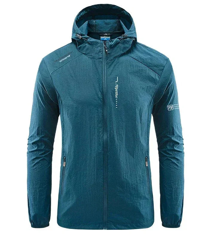 Lune London | Ultralight Wind and Sun Resistant Hooded Summer Jacket Men