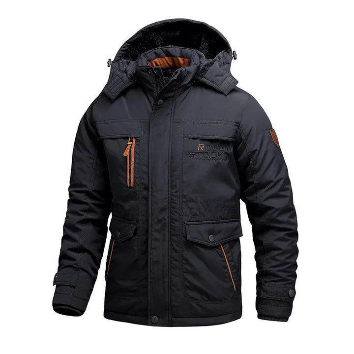 Lune London | Tactical Waterproof Winter Jacket for Men with Removable Hood
