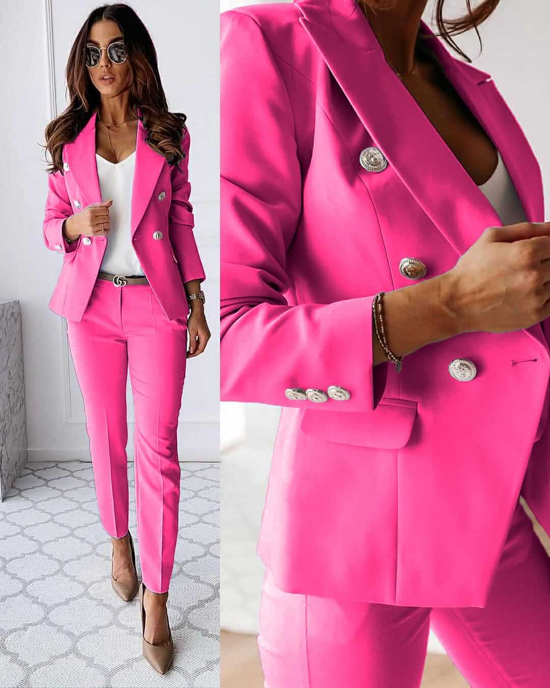 Lune London | Elegant trouser suit with jacket & trousers