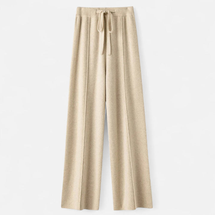 Lune London | Wide Knit Pants for Women - Fall-Winter Essential