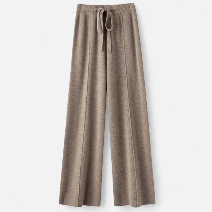 Lune London | Wide Knit Pants for Women - Fall-Winter Essential