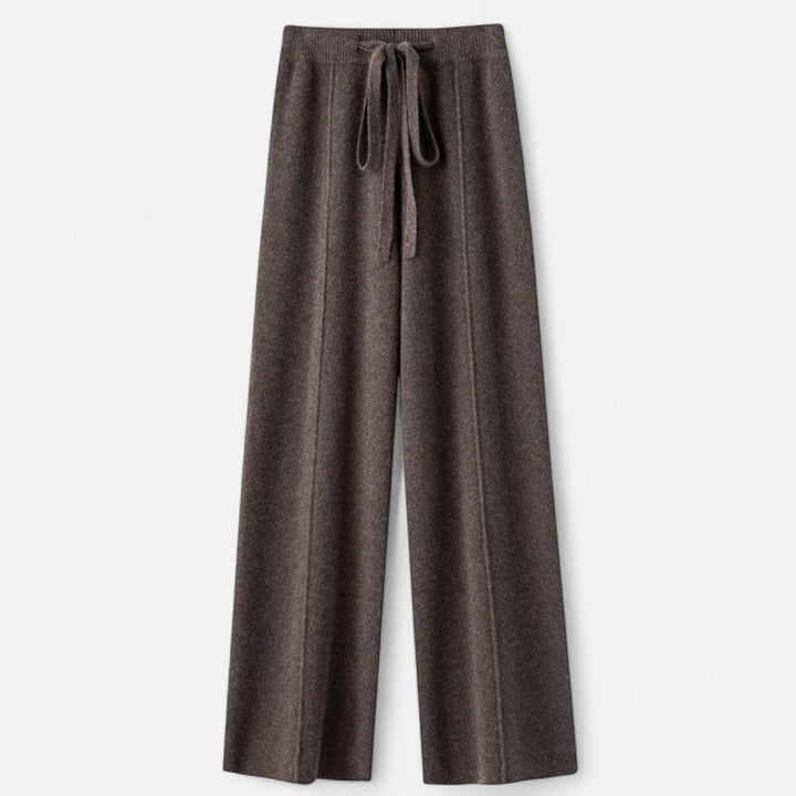 Lune London | Wide Knit Pants for Women - Fall-Winter Essential
