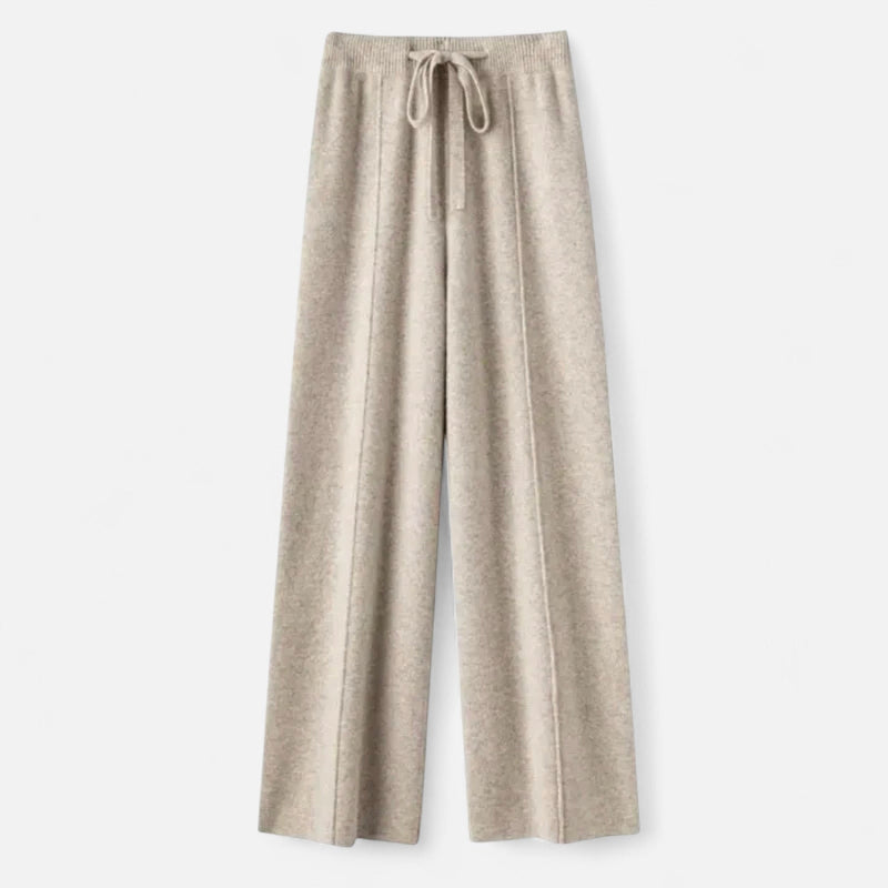 Lune London | Wide Knit Pants for Women - Fall-Winter Essential