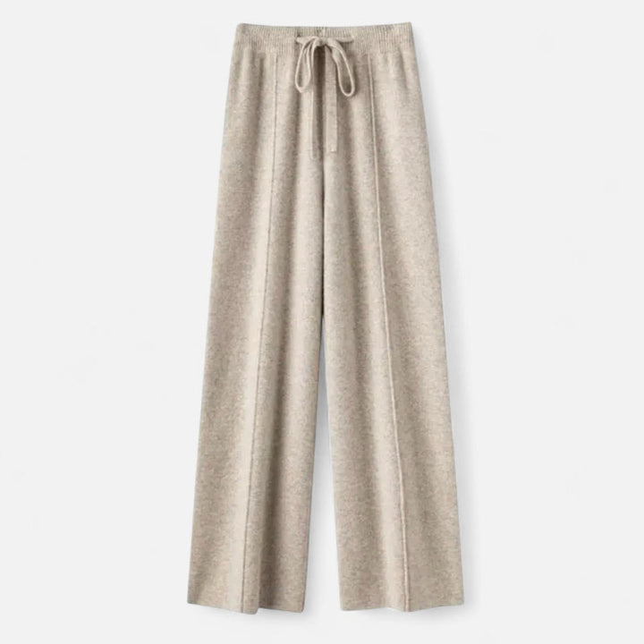 Lune London | Wide Knit Pants for Women - Fall-Winter Essential