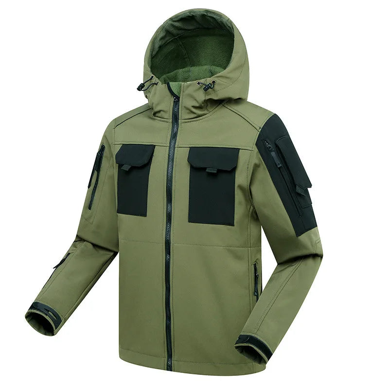 Lune London | Waterproof and windproof cargo set for men with hood for hiking and everyday use