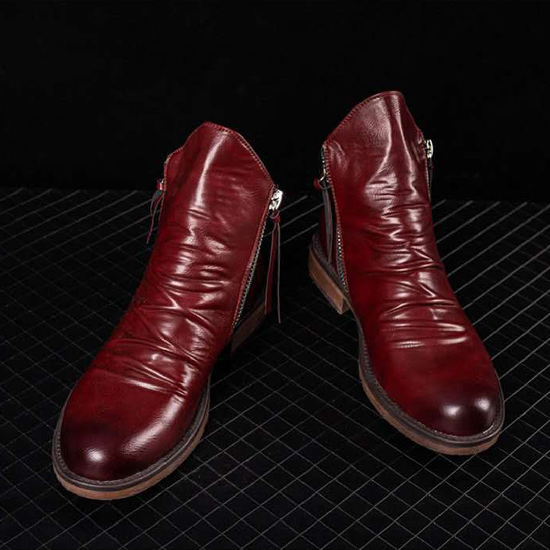 Lune London | Casual Autumn Stylish Boots with Zipper for Men