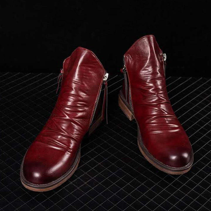 Lune London | Casual Autumn Stylish Boots with Zipper for Men