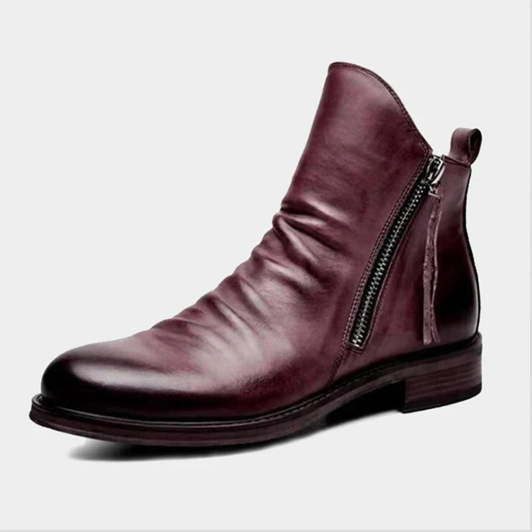 Lune London | Casual Autumn Stylish Boots with Zipper for Men