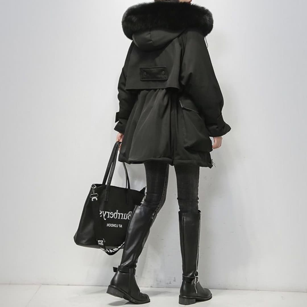 Lune London | Warmer Winter Parka with Fur Collar