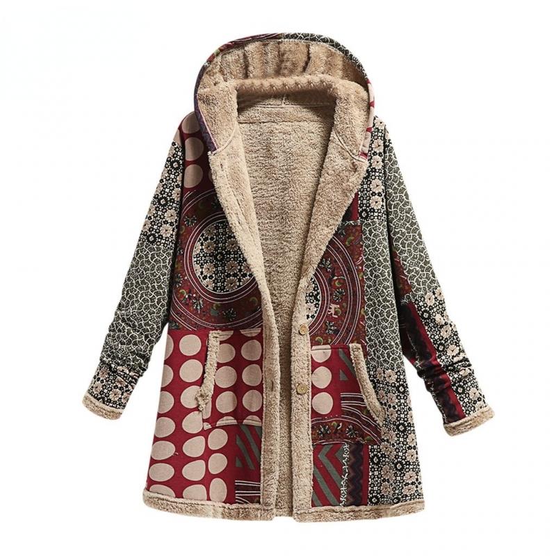 Lune London | Thick printed fleece jacket
