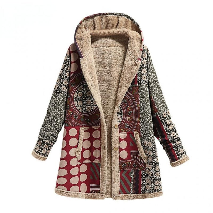 Lune London | Thick printed fleece jacket