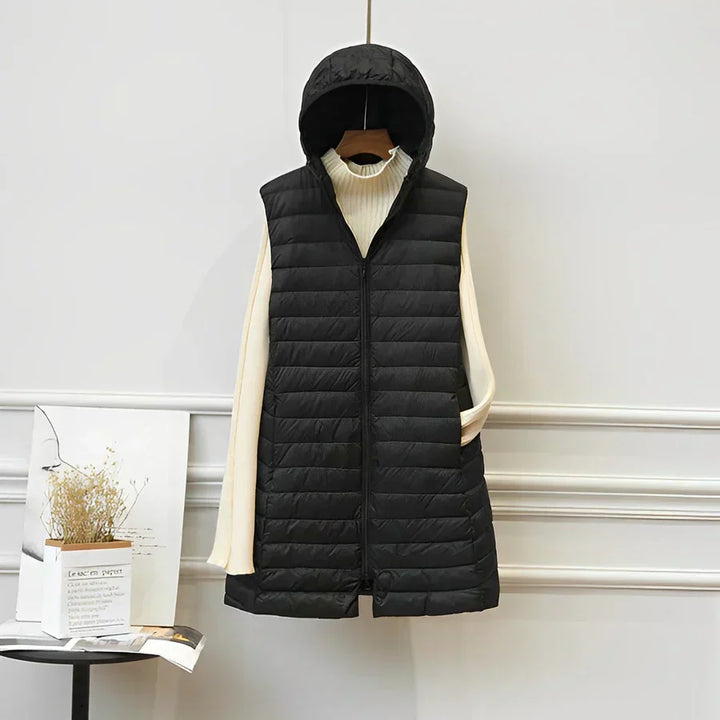 Lune London | Long sleeveless jacket