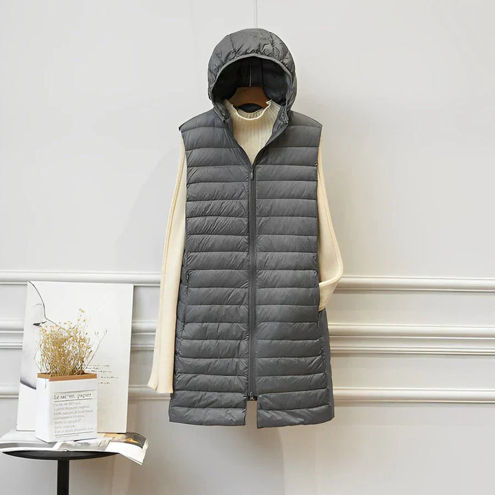 Lune London | Long sleeveless jacket