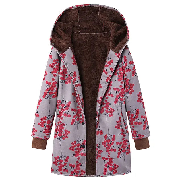 Lune London | Thickening, printed cashmere jacket