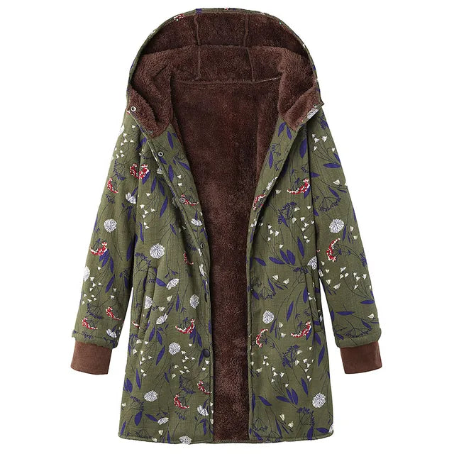 Lune London | Thick, printed cashmere jacket
